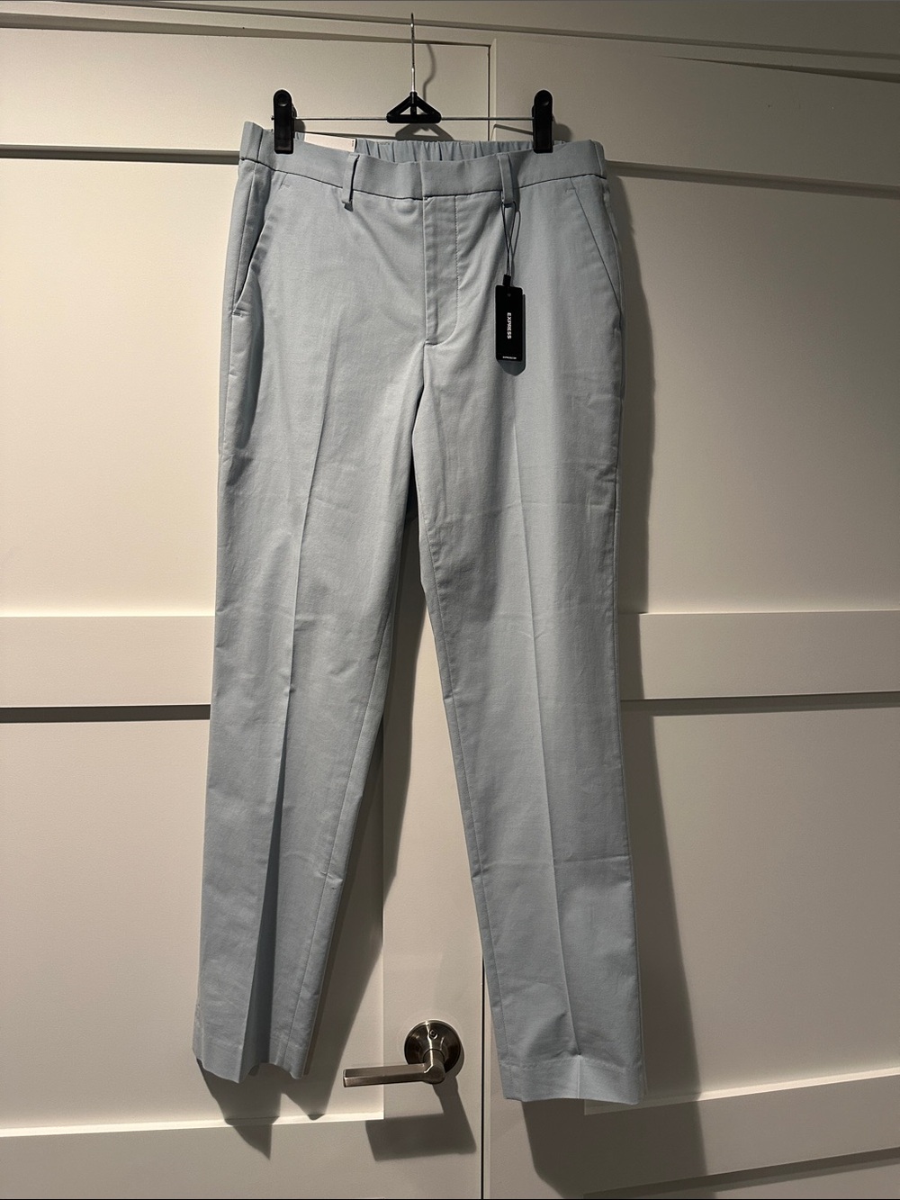Express Men's Light Blue Dress Pants